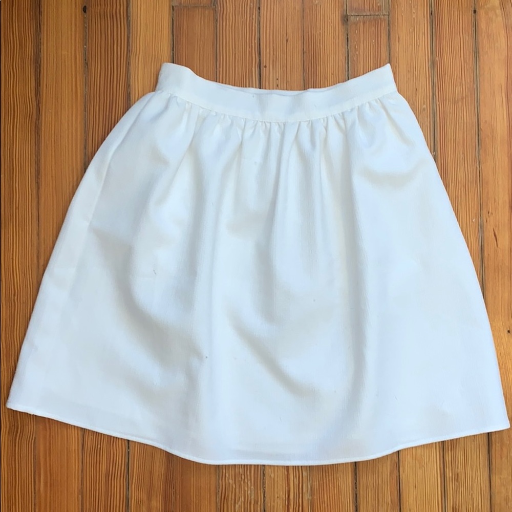 White skirt